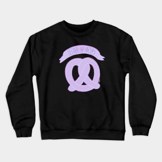 Pretzel Lover (transparent) Crewneck Sweatshirt by MailoniKat